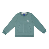 (GS) Mizuno Logo Classic Sweater 'Teal' 32CA3912