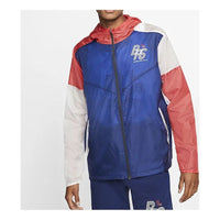 Nike Blue Ribbon Sports Athleisure Casual Sports Jacket Orange White Splicing CJ4502-492