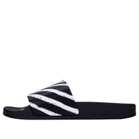 Off-White Sliders 'Graffiti - Black White' OMIA088E19C220511001