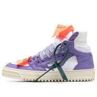 (WMNS) Off-White Off-Court 3.0 Leather High-Top 'Purple White' OWIA112S23LEA0010137