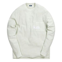 KITH Quinn Crystal Washed L/S Tee Logo Tee KH3673-106