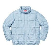 Supreme Bonded Logo Puffy Jacket 'Teal' SUP-SS19-019