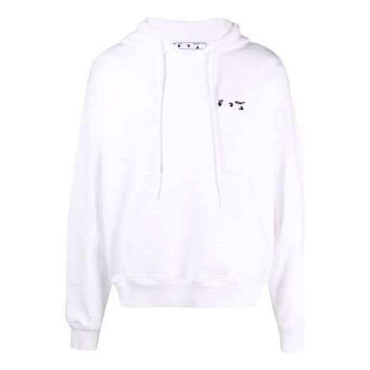 Men's Off-White FW21 Logo White OMBB085F21FLE0010110