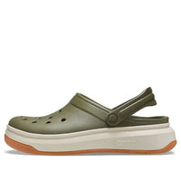 Crocsband Full Force Thick Sole Sandals Green Unisex 206122-34E