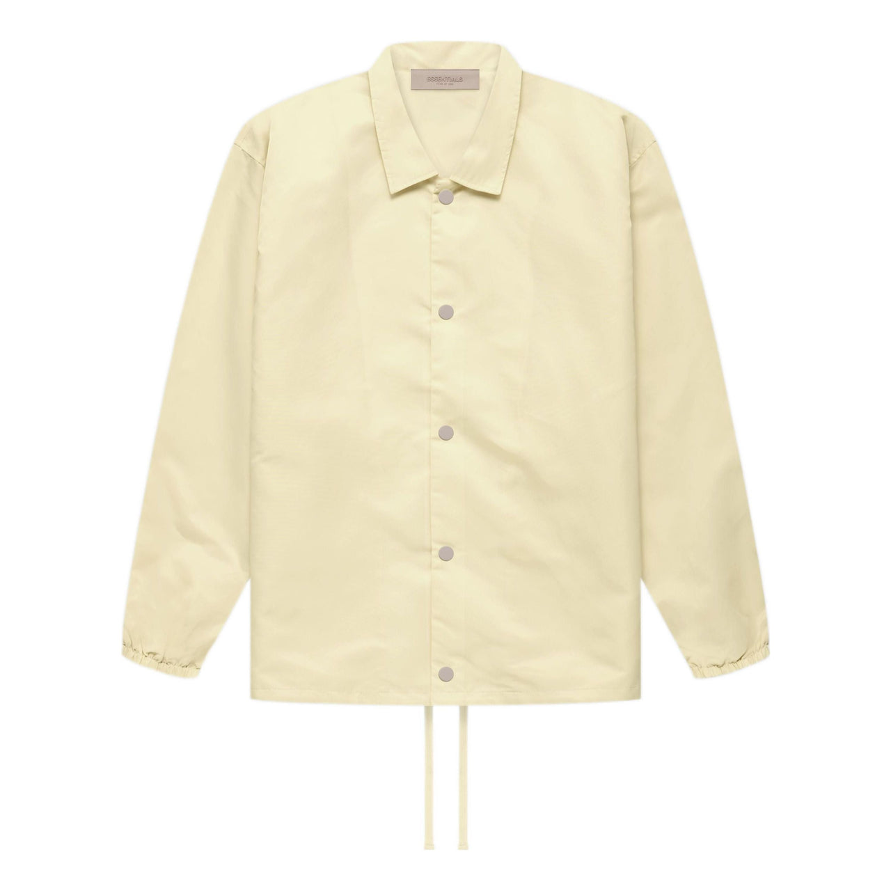 Fear of God Essentials FW22 Nylon Coaches Jacket 'Canary' FOG-FW22-935