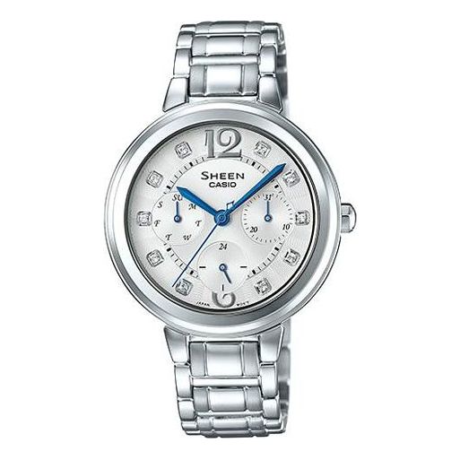 CASIO SHEEN SilverWhite Analog SHE-3048D-7AQ