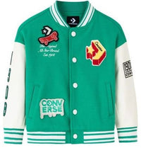 (GS) Converse Golf Jacket 'Green White' CV2312030GS-001