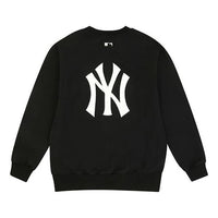 MLB New York Yankees Sports Long-Sleeve Fleece Unisex Black 31MT03011-50L