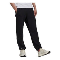 Men's adidas originals Logo Bundle Feet Sports Pants/Trousers/Joggers Black H11451