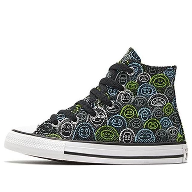 (GS) Converse Chuck Taylor All Star Big Snowman Hi Black 669299C