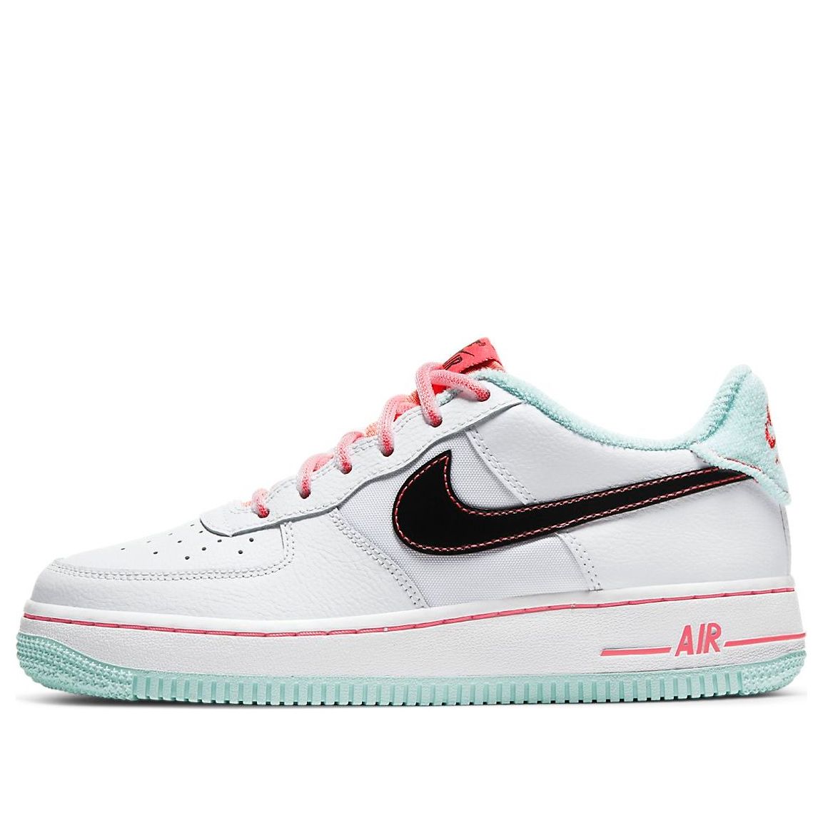 (GS) Nike Air Force 1 '07 LV8 'White Atomic Pink' DD7709-100