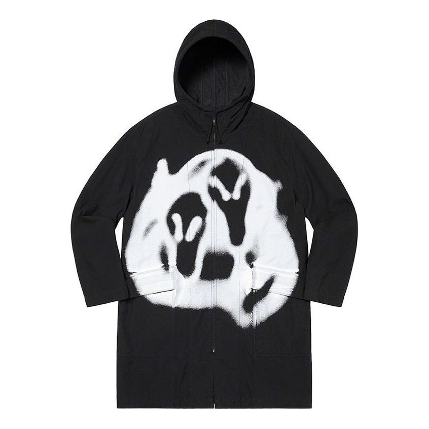 Supreme x Yohji Yamamoto Parka 'Black White' SUP-FW20-103