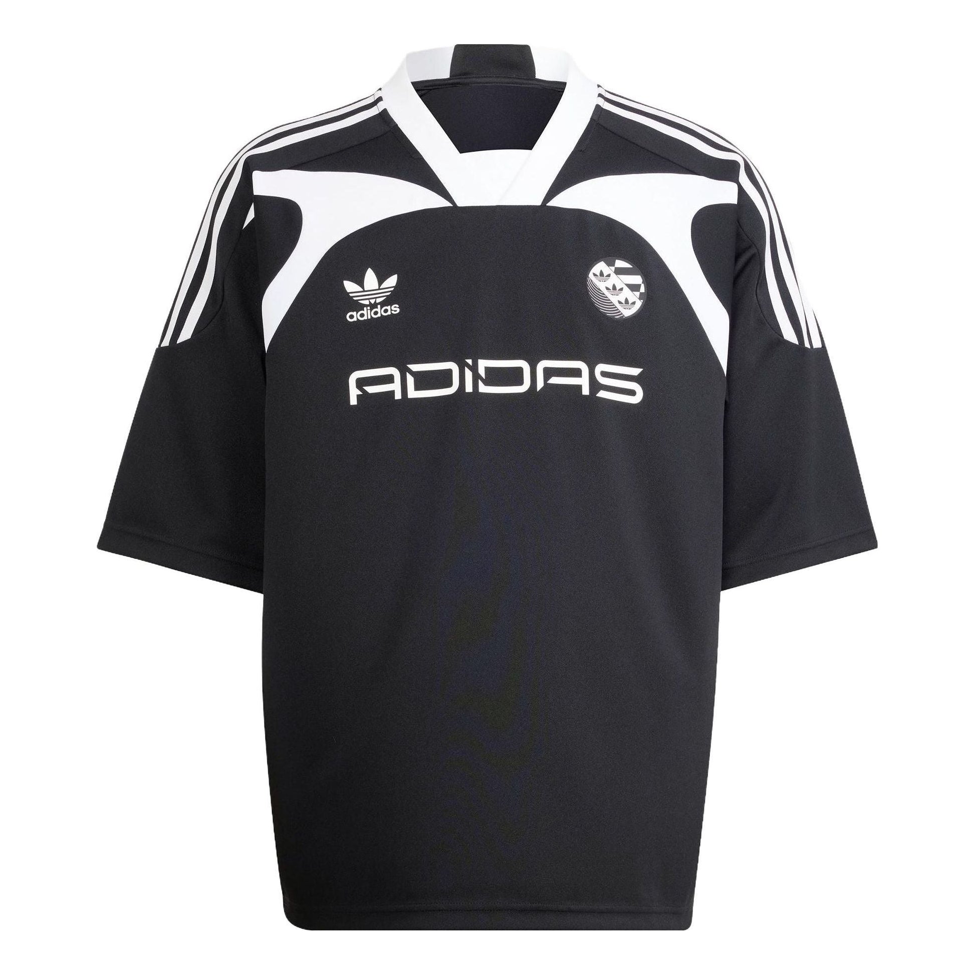 adidas Adilenium Oversized Jersey Asia Sizing 'Black' IW3635