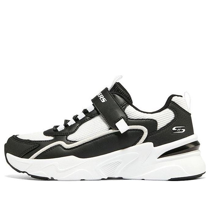 (GS) Skechers Bob's Bamina 'Black White' 406118L-BKW