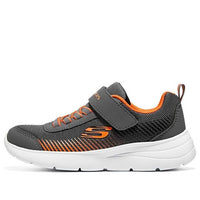 (GS) Skechers Microspec Gorza Shoes 'Grey Orange' 415016L-GYOR