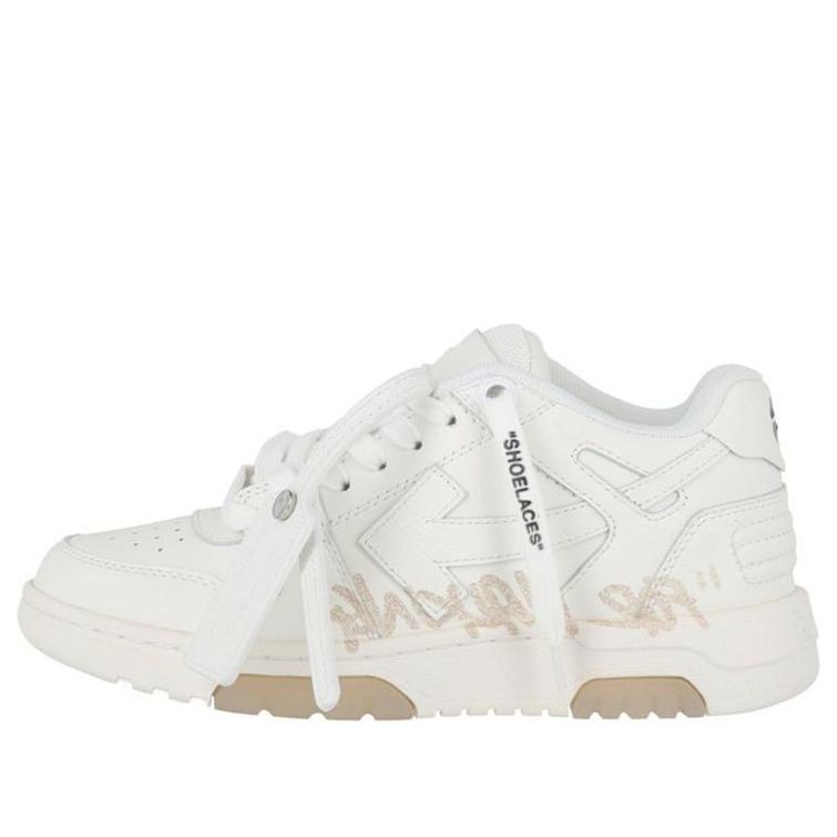 (WMNS) Off-White Out Of Office Low-Top Sneaker 'White Beige' OWIA259S22LEA0050176