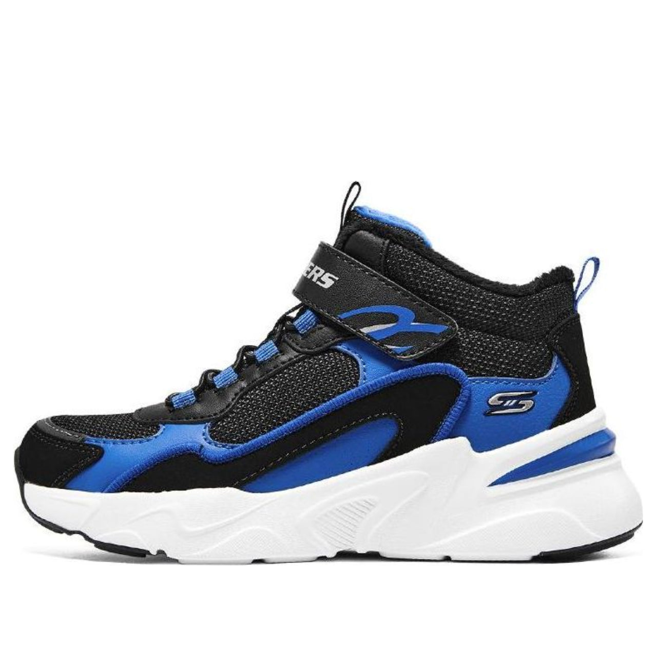 (GS) Skechers Bobs Bamina 'Blue Black' 405222L-BKRY