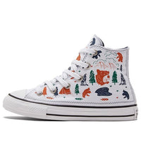 (GS) Converse Chuck Taylor All Star White/Orange 672439C