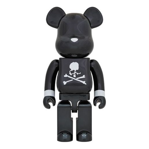 MMJ Mastermind JAPAN Black CHROME 1000% BEARBRICK3580