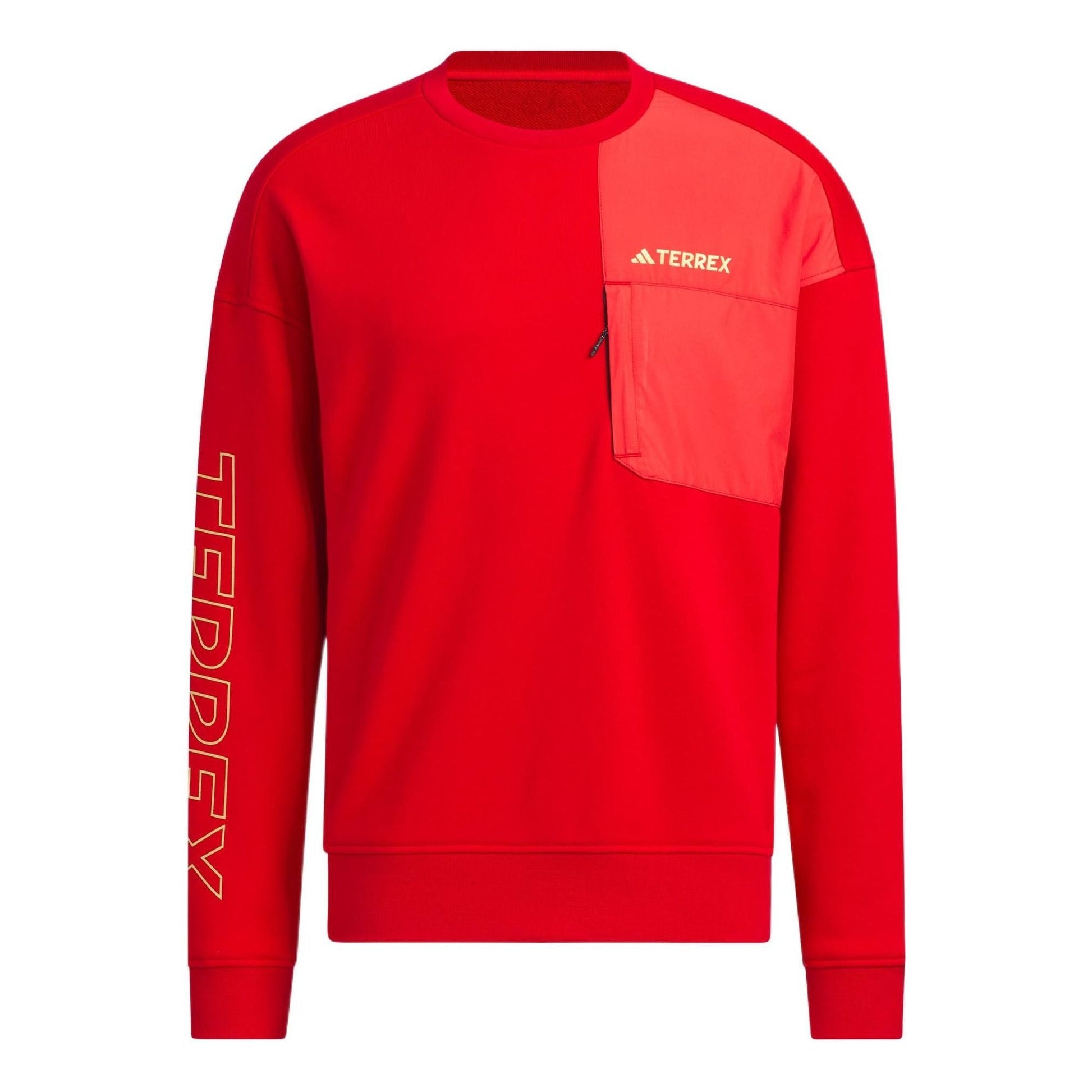adidas x Terrex Sweatshirt 'Red Solar Yellow' IP9948