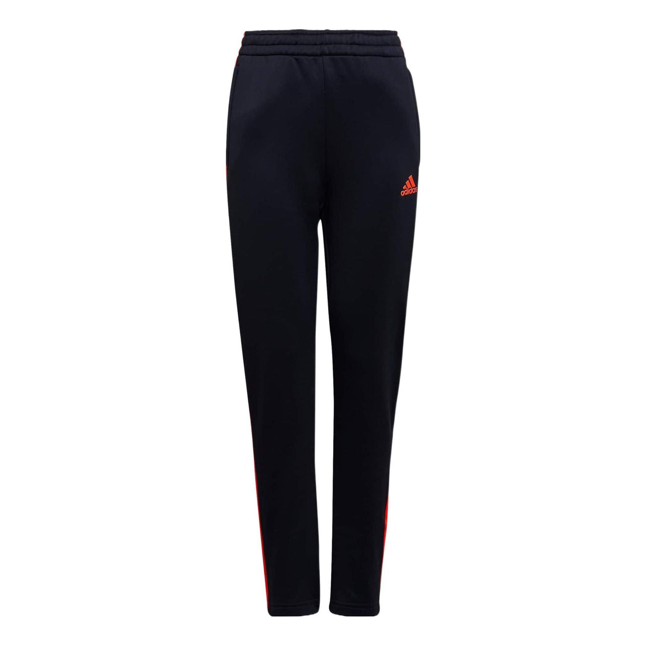 (GS) adidas AEROREADY Primegreen 3-Stripes Tapered Pants 'Black Red' GS0354