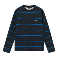 Stussy Unisex SS22 Hand Drawn Strlpr Ls Crew Swea Black 1140286