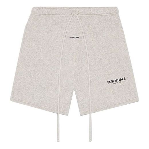 Fear of God Essentials FW20 Sweatshorts 'Heather Oatmeal' 0160250500081260