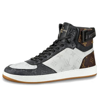 LOUIS VUITTON Rivoli Sneaker Boots 'Patched White Monogram' 1A44VR