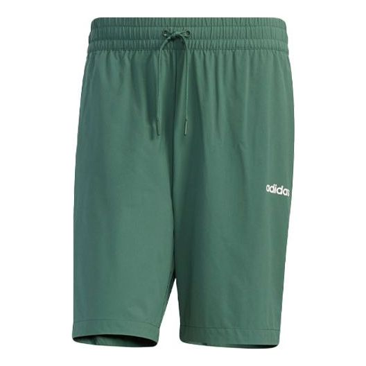 adidas neo Logo Printing Stripe Casual Sports Shorts Green GP4914