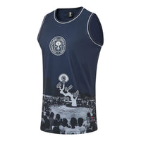 Li-Ning BadFive Graphic Basketball Jersey 'Midnight Navy' AAYT523-3