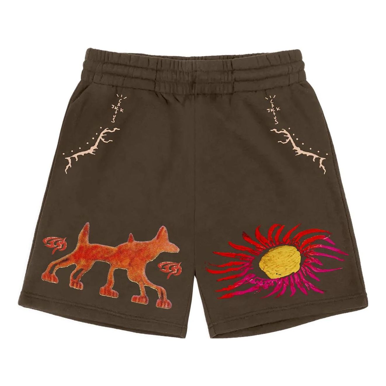 Travis Scott Cactus Jack FW22 Sun Shorts 'Brown' CJFN-SS91