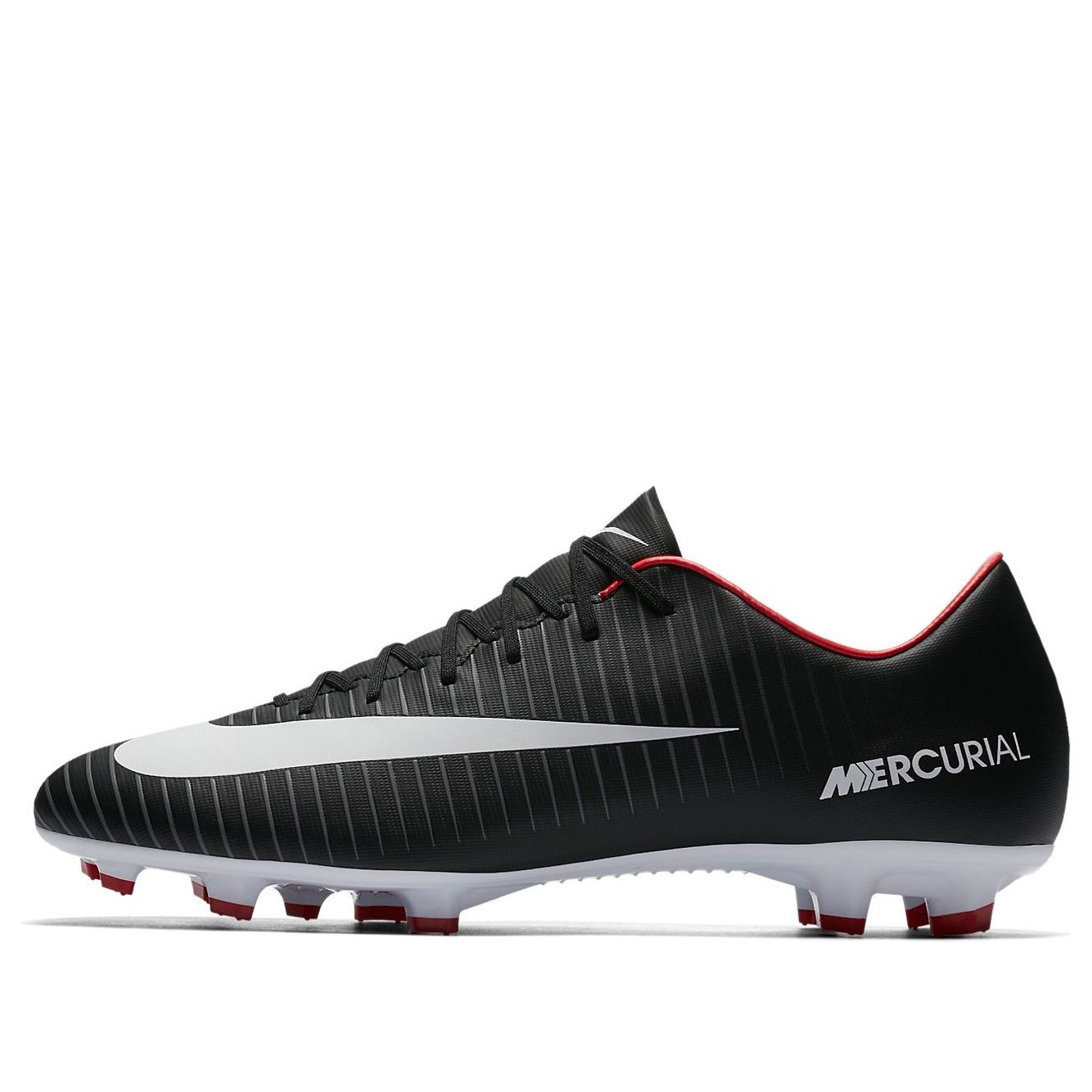 Nike Mercurial Victory VI FG 'Black White Red' 831964-002