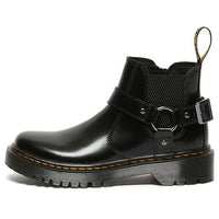 (PS) Dr.Martens Wincox Polished Smooth Leather Buckle Boots 'Black' 27094001
