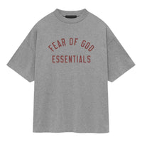 Fear of God Essentials Jersey Crewneck Tee 'Dark Heather' 125BT244191F