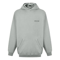 Balenciaga BB Medium Fit Hoodie 'Grey' 570811TNVG89244