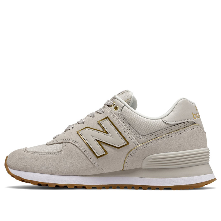 (WMNS) New Balance Light Grey WL574SOA