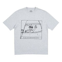 PALACE Autobahn T-Shirt Grey Marl Unisex PAL-SS18-079