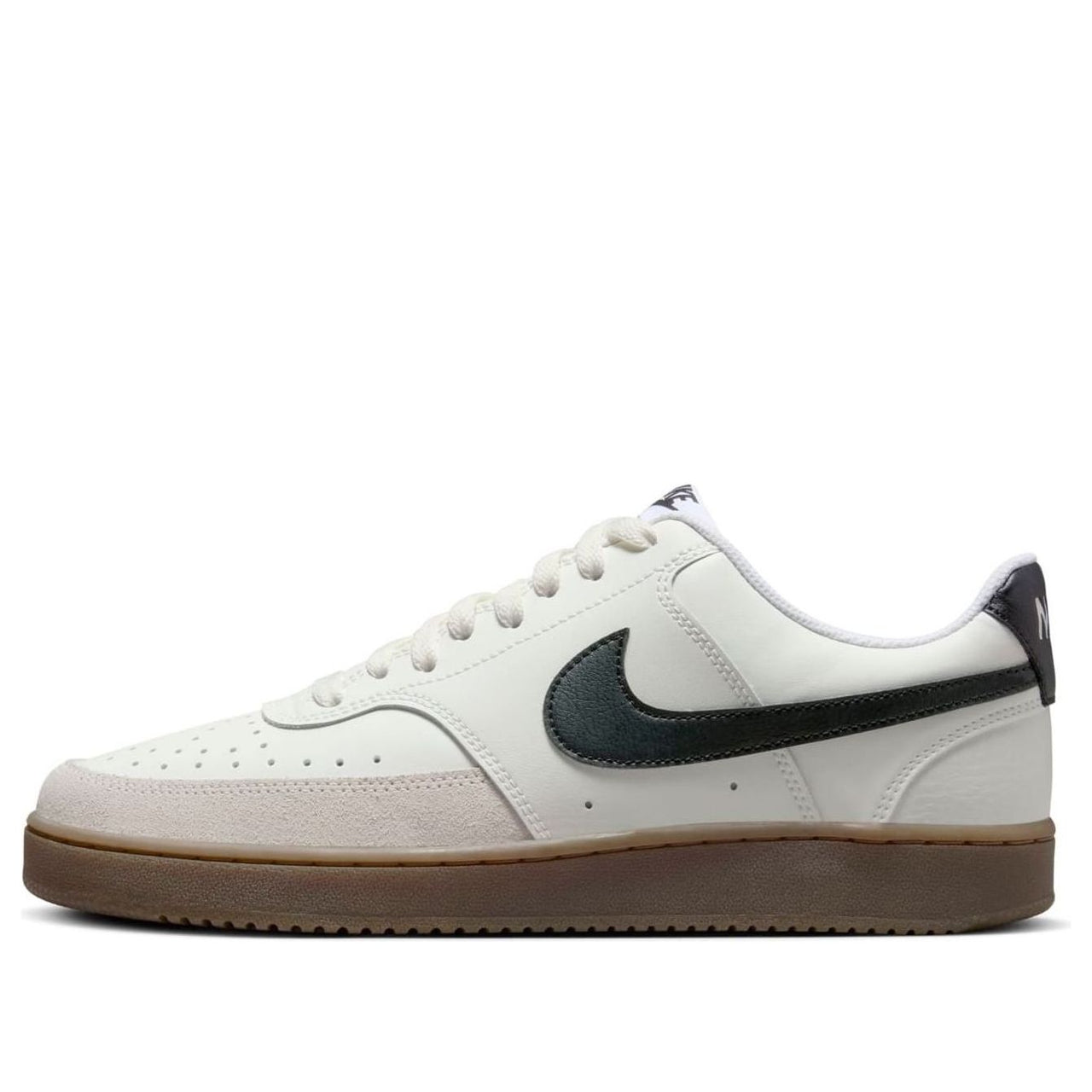 Nike Court Vision Low Shoes 'Sail Light Brown White Black' FQ8075-133