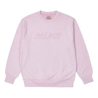 PALACE Bossy Crew Pink Alphabet Logo Round Neck Unisex P20CW004