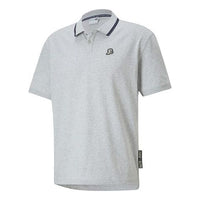 PUMA Team Polo Tee 'Grey' 536945-04