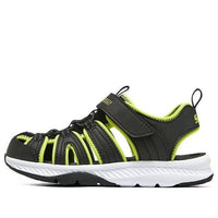 (GS) Skechers C-Grip Sandal 'Black Lime' 406525L-BKLM