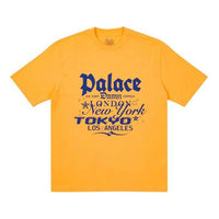 PALACE Classic Alphabet Printing Short Sleeve Unisex Orange P20TS226