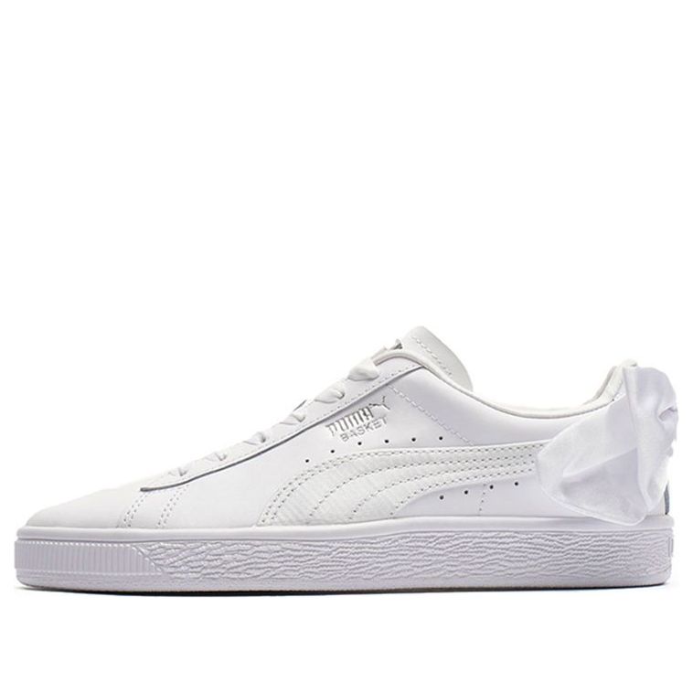(GS) PUMA Basket Bow 'White' 367321-01