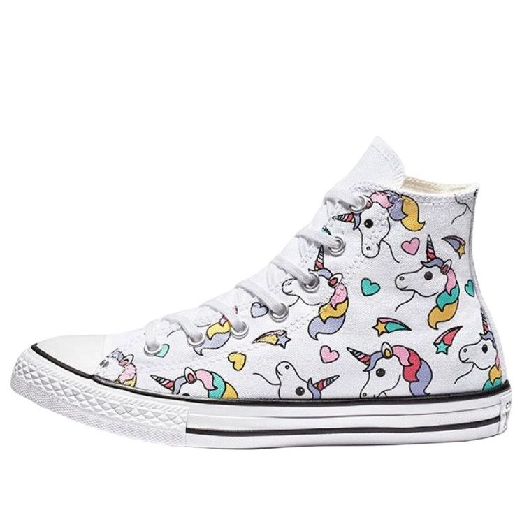 (GS) Converse Chuck Taylor All Star Hi 'Unicorn' 663994C