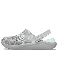 Crocs LiteRide Printing Sandals Gray Green 206491-3TO