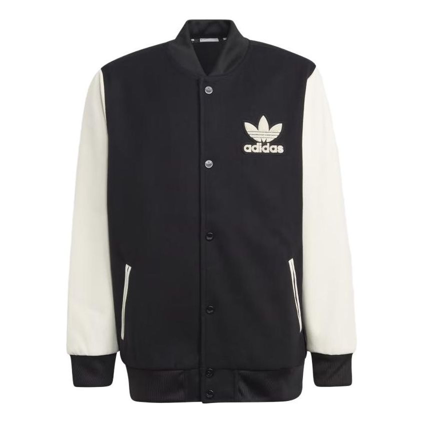 (GS) adidas Adicolor VRCT Jacket 'Black' IL1847