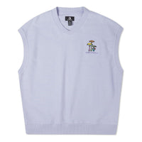Converse Herringbone Terry Knit Vest Asia Sizing 'Purple' 10023273-A02