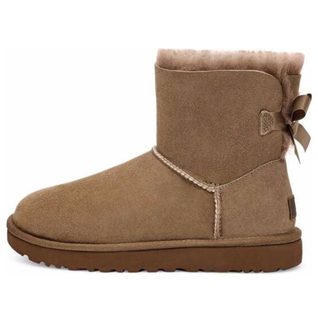 (WMNS) UGG Mini Bailey Bow II 2.0 'Brown' 1016501-HCK