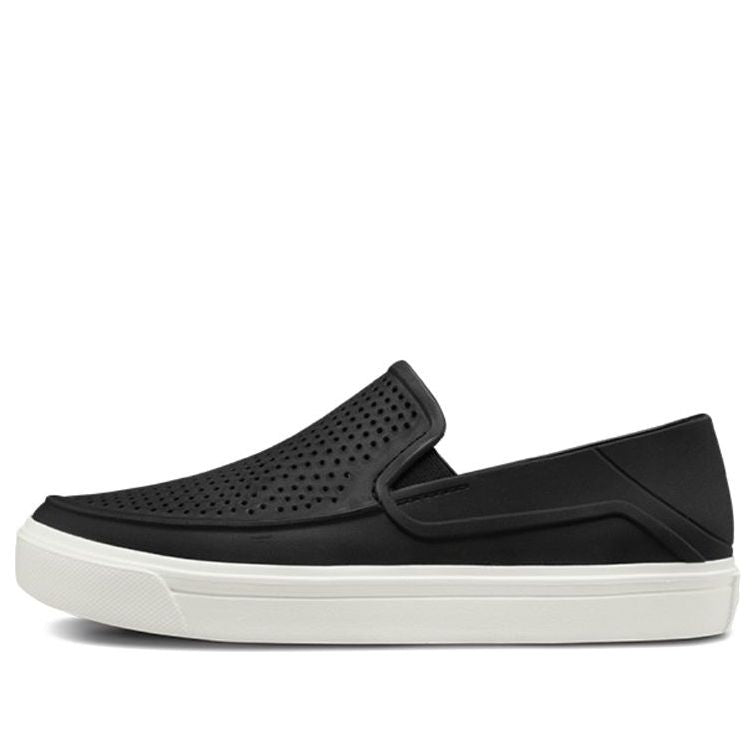 Crocs Athleisure Casual Sports Shoe Black White 202363-066