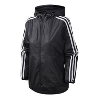 (WMNS) adidas Printing Windblocker Jacket Black EH3917